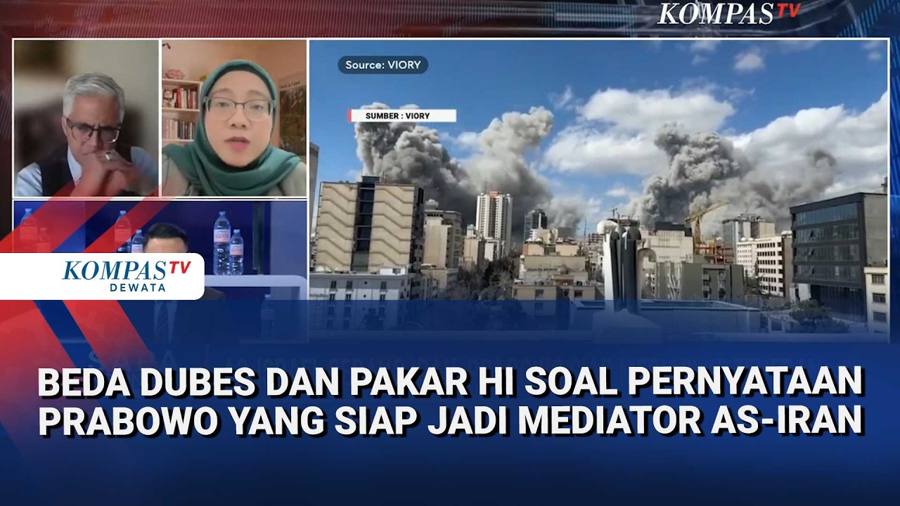 FULL Beda Dubes dan Pakar HI Soal Pernyataan Prabowo yang Siap Jadi Mediator AS Iran