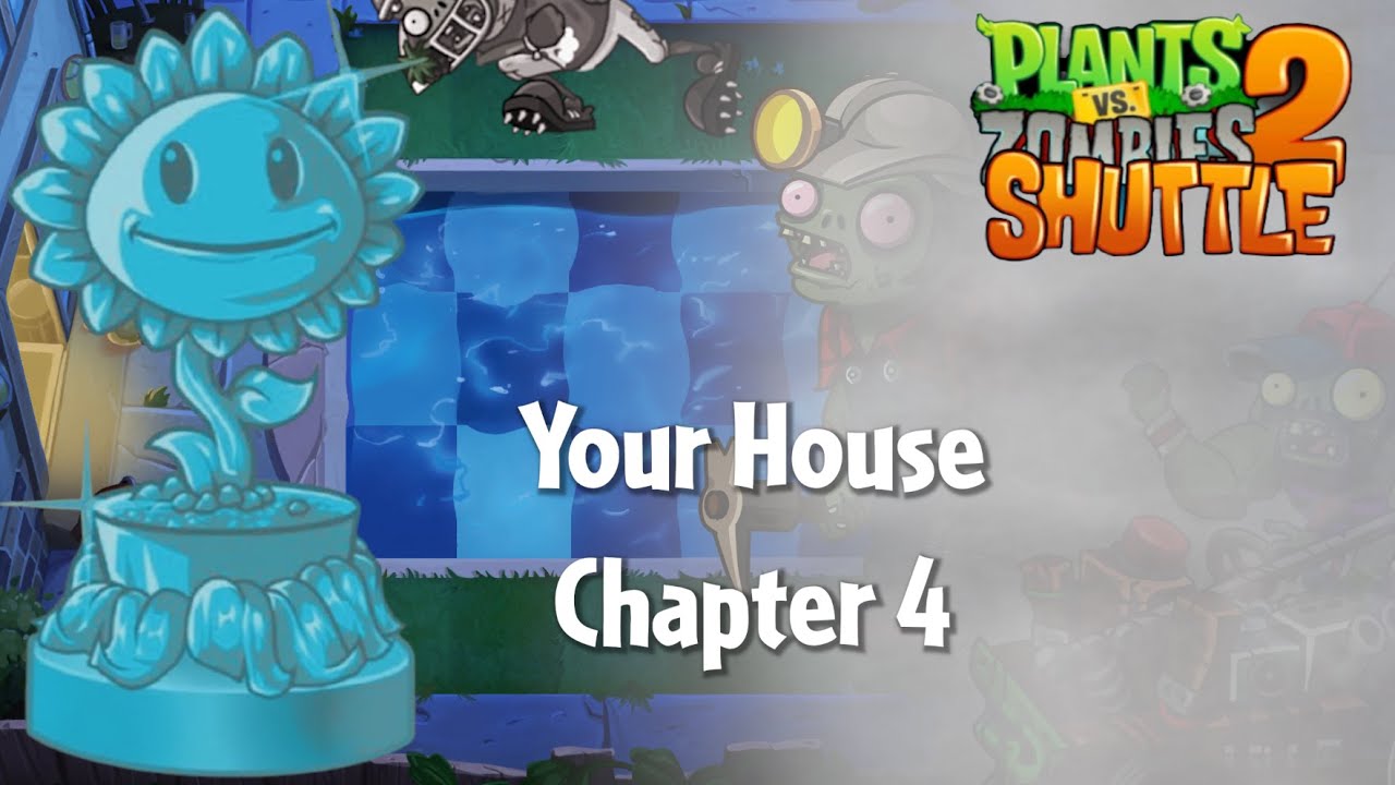 'Your House' Fog levels - The curse of blindness & difficulty spikes - Chapter 4 | PvZ 2 Shuttle