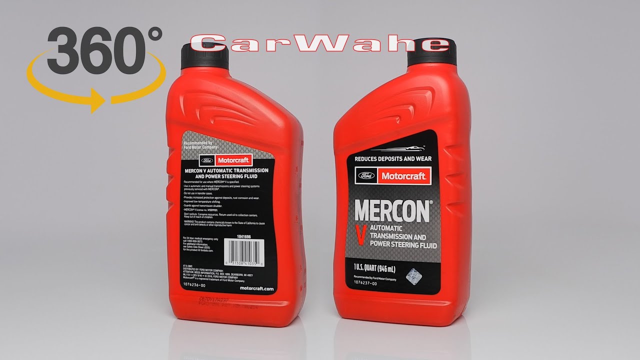 Ford Motorcraft MERCON V ATF AUTOMATIC TRANSMISSION and POWER STEERING FLUID | XT-5-QMC || carwahe