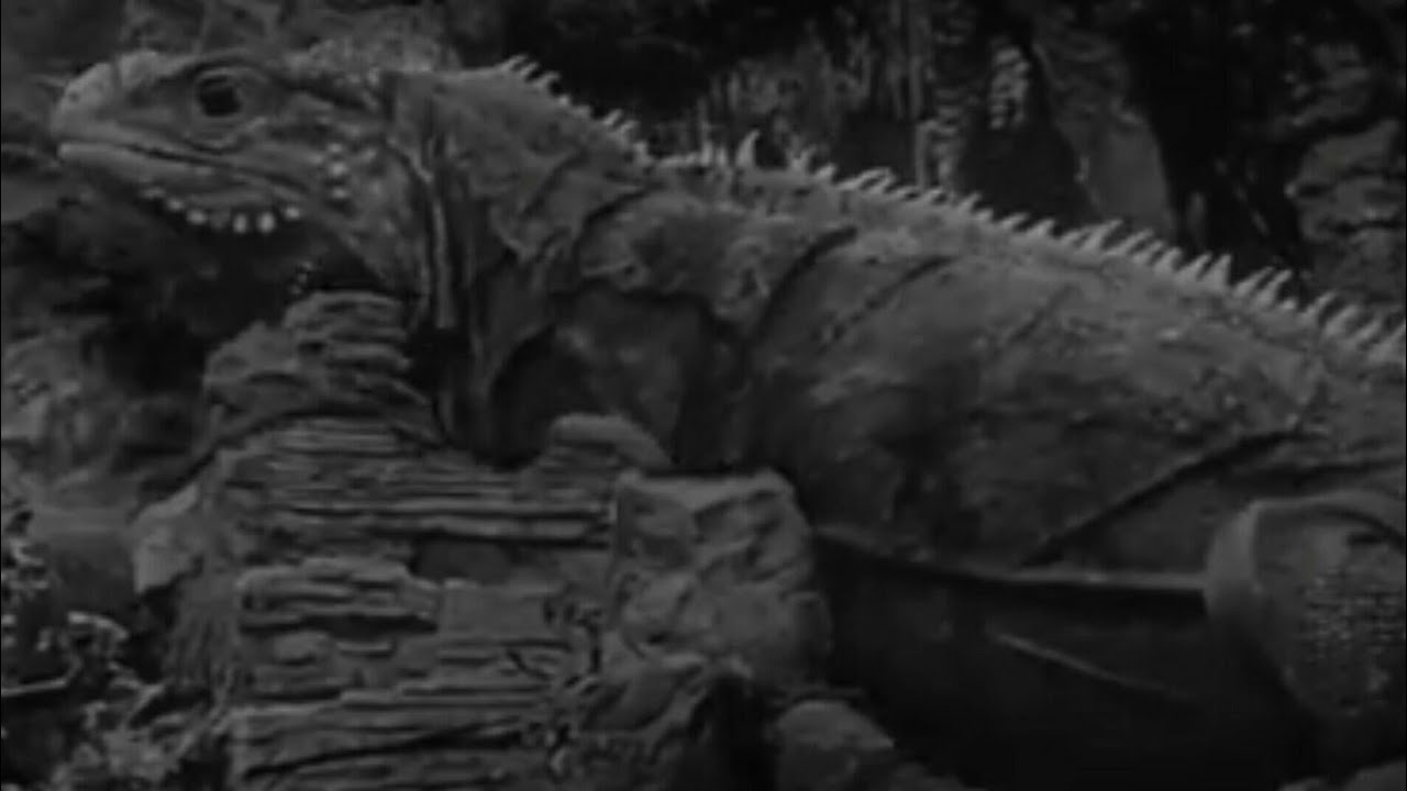 One Million B.C. [1940] - Giant Lizard Screen Time