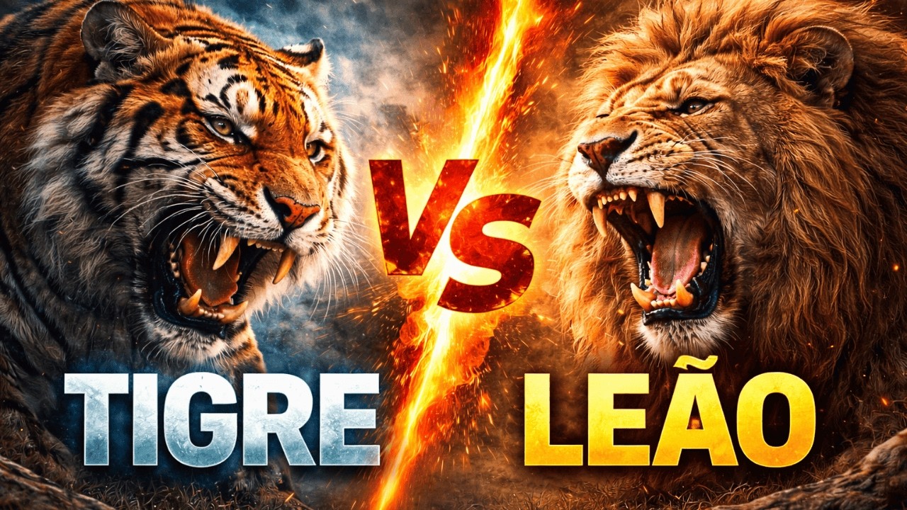 TIGRE vs LEÃO: Por Que 80% das Pessoas ERRAM Essa Resposta
