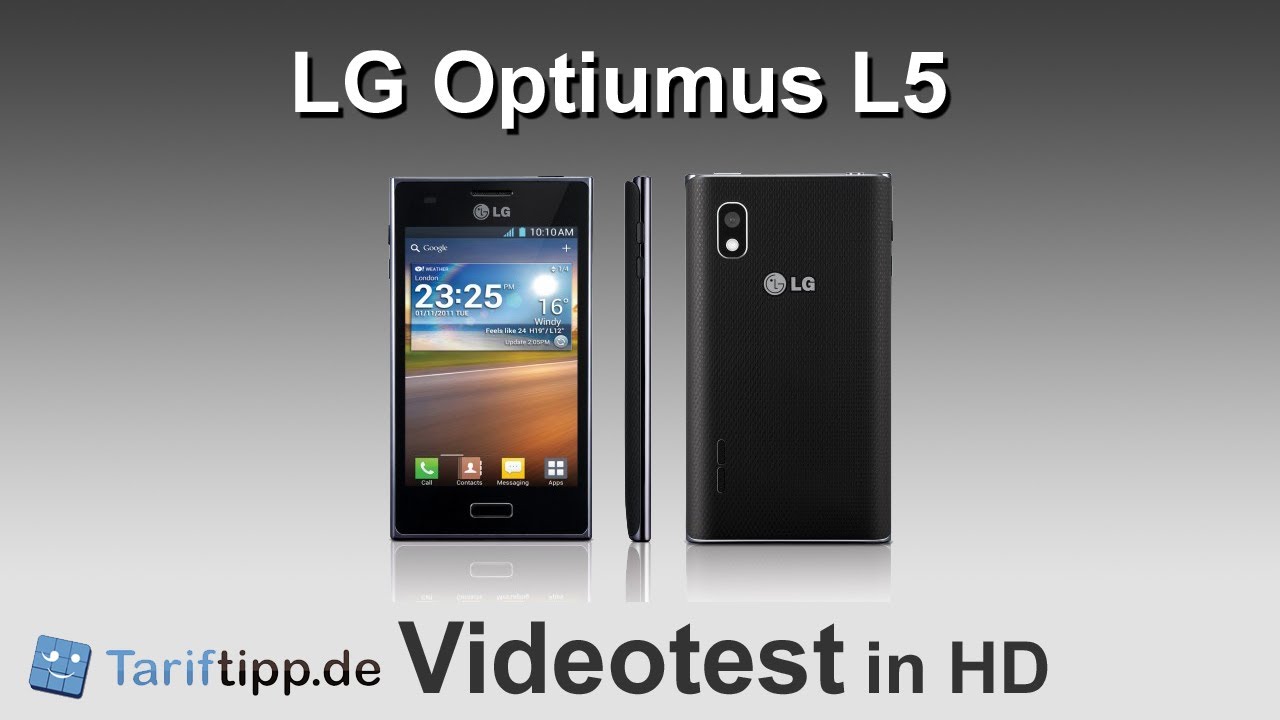 LG Optimus L5 | Test in HD (deutsch)