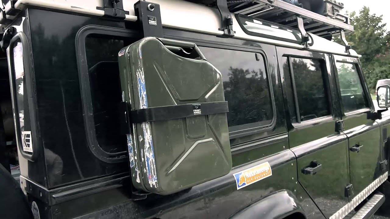 Landrover Defender SURVIVAL-Mobil zum unteren Mittelklasse-Preis