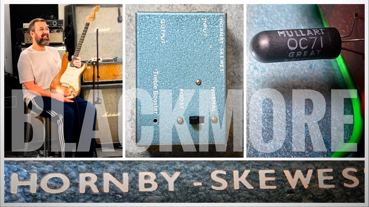 THE Ritchie Blackmore PEDAL - Original Hornby-Skewes Treble Booster