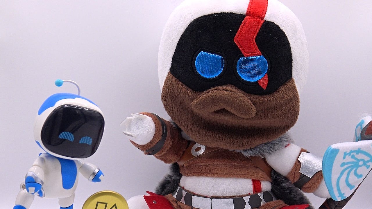 [Fangamer] Astro Bot Kratos Bot Plush Collector's Plush Unboxing (4K)