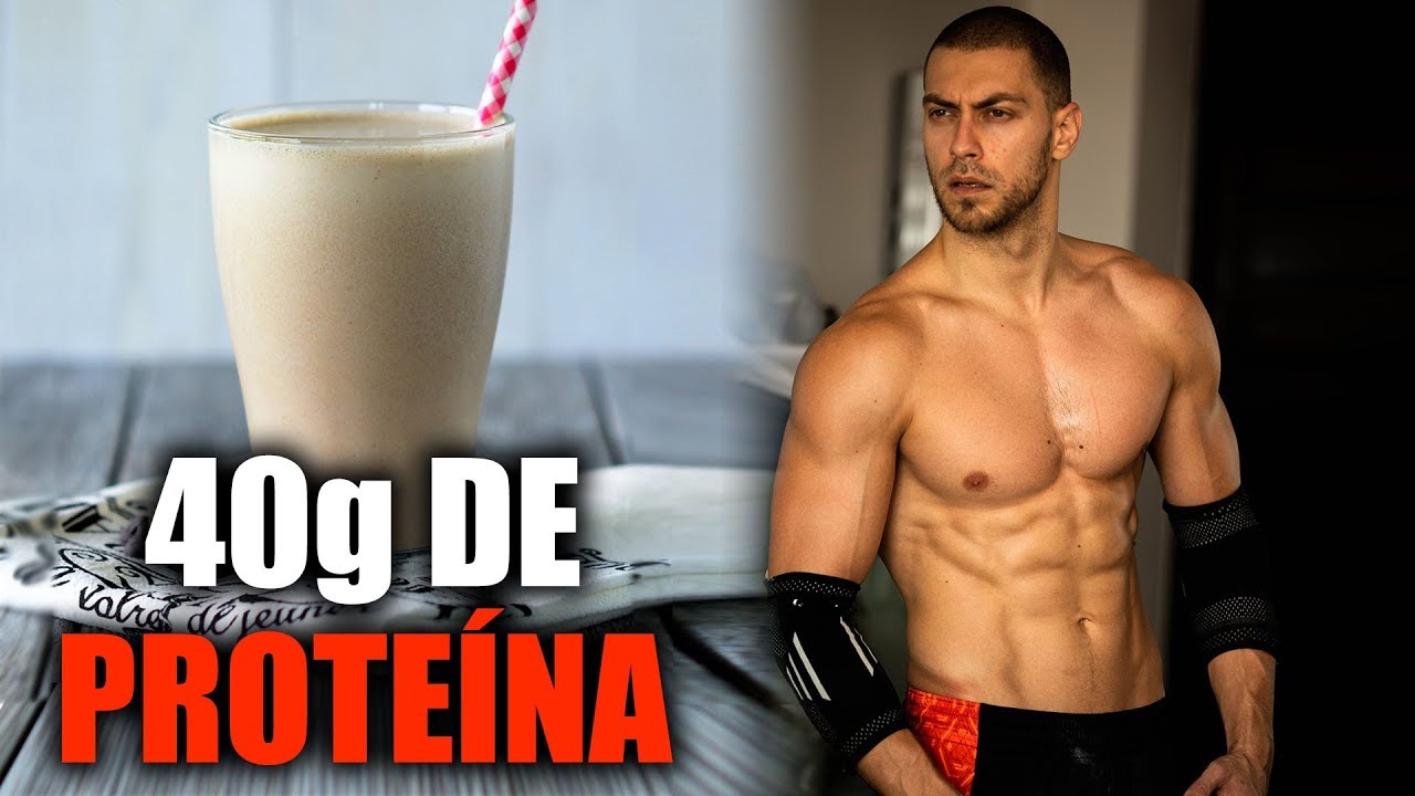 Batido de Proteína Natural sin Polvo para Aumentar Masa Muscular