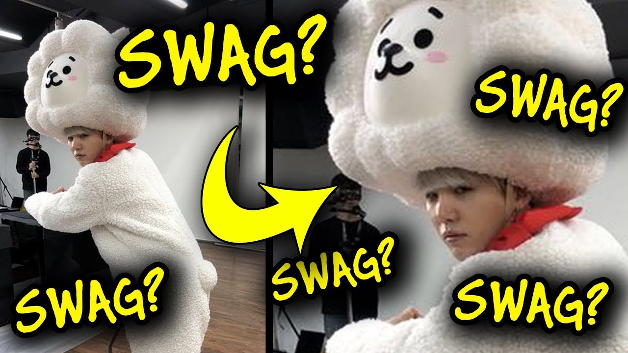When SUGA forgot his SWAG!