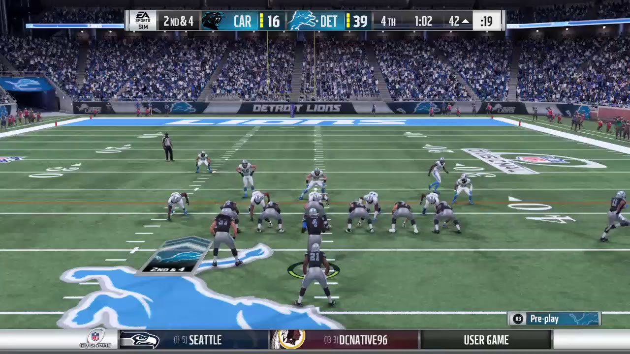 Madden 18 Gameplay Franchise PLAYOFFS GAME 1