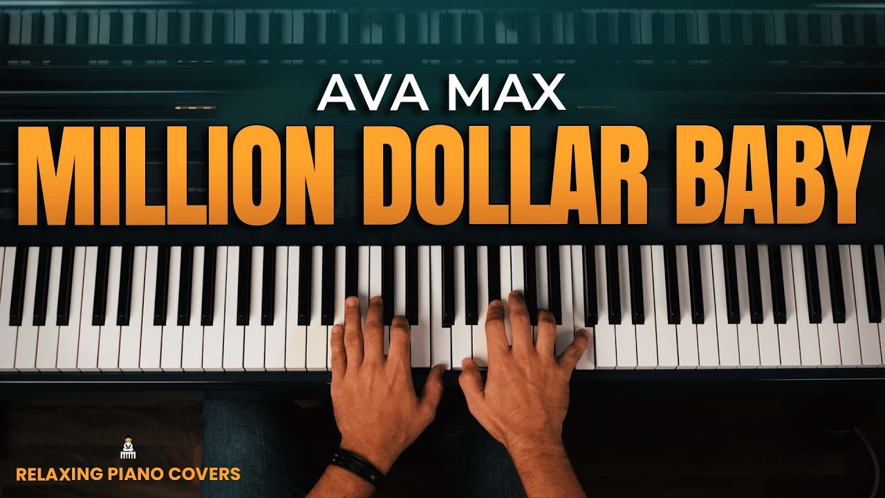 Ava Max - Million Dollar Baby (Piano Cover with SHEET MUSIC)