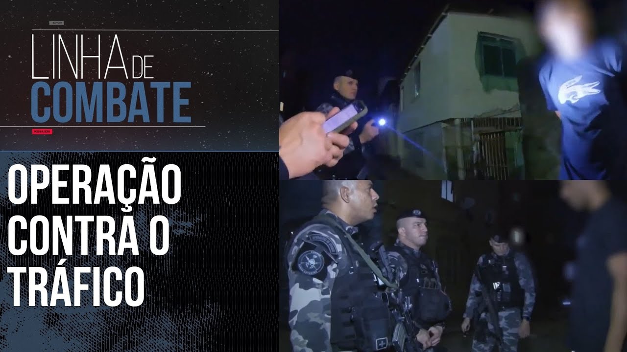 CHOQUE MAPEIA E COMBATE INTEGRANTES DO TRÁFICO EM FLORIANÓPOLIS | LINHA DE COMBATE