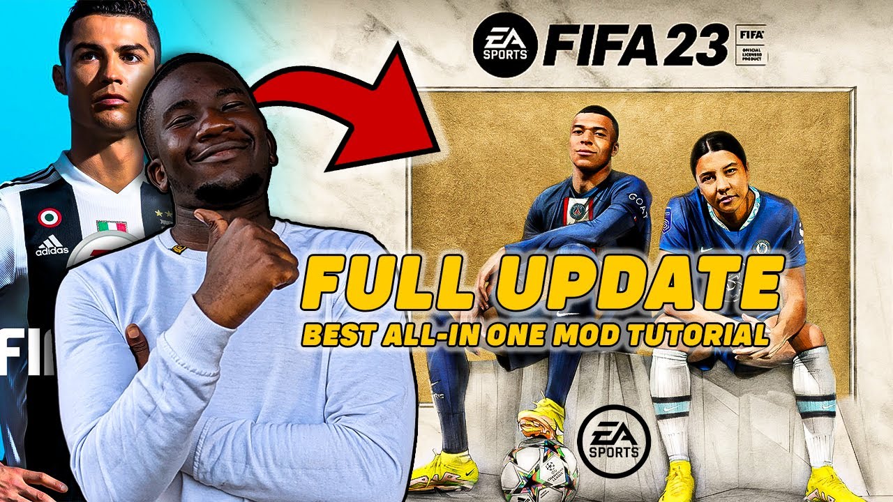 FIFA 19 2023 Mod - Fixed Faces, Kits, Squads and working career mode.