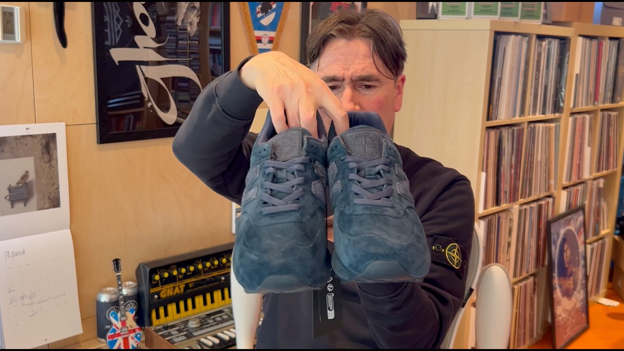 New Balance X Stone Island 574 Ghost Unboxing