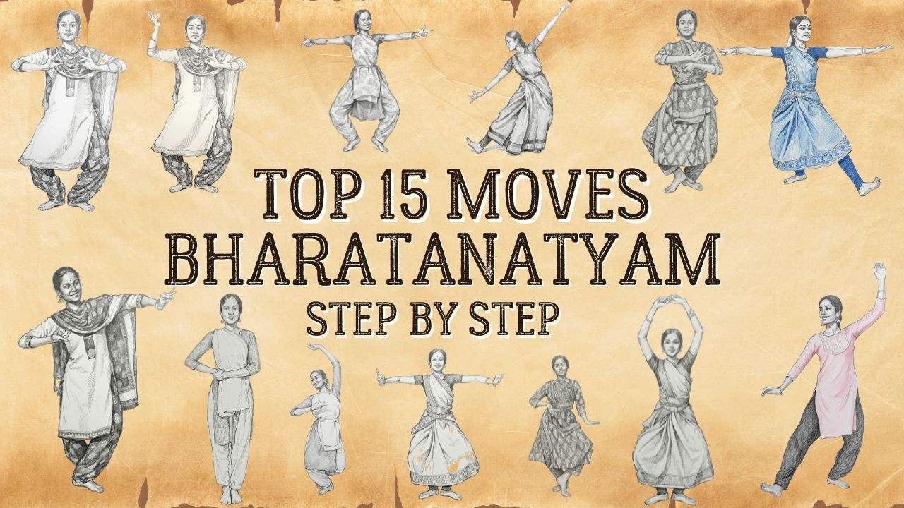 Top 15 Popular Bharatanatyam Moves to Master in 2026 | Beginner | Classical Dance Journey #newyear
