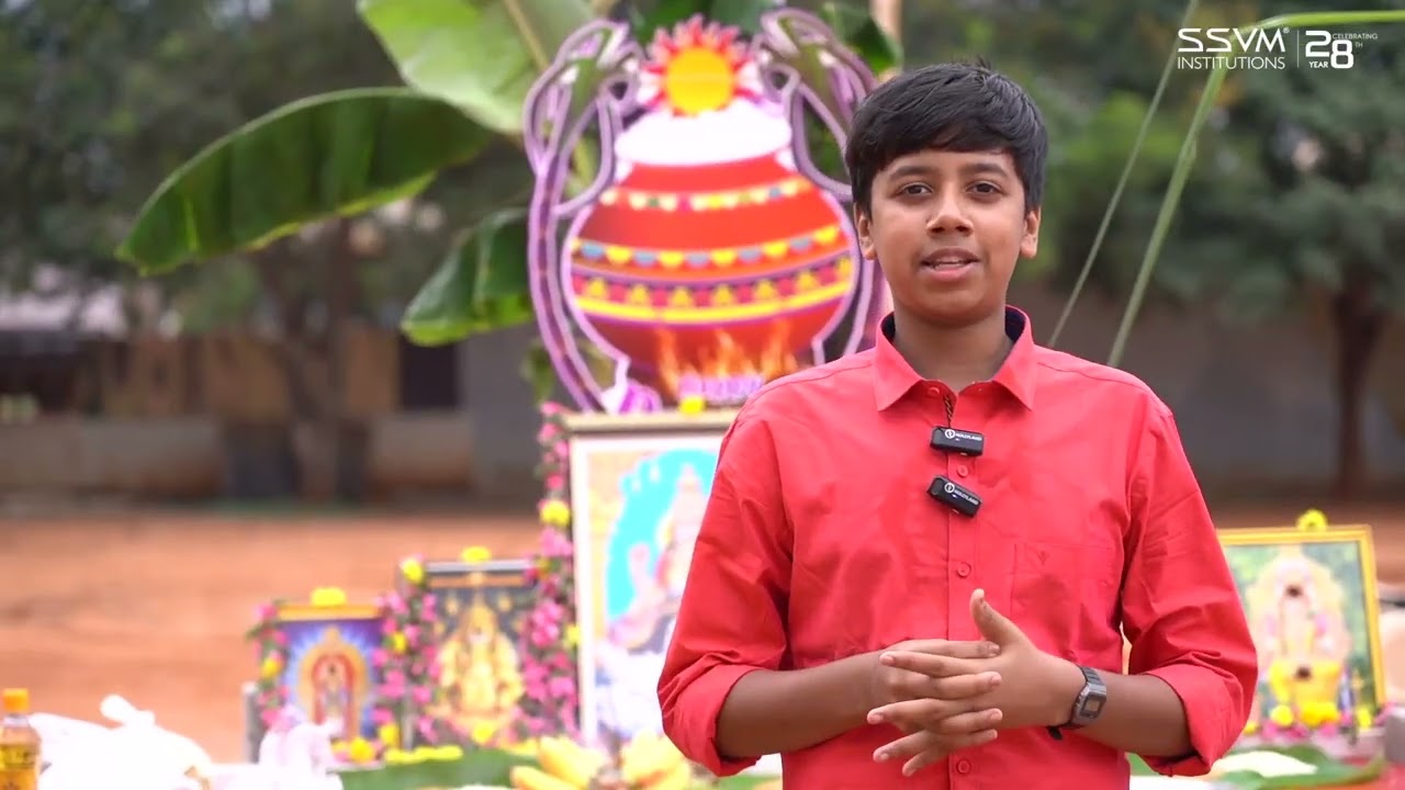 Pongal Celebration | SSVM School of Excellence Theethipalayam