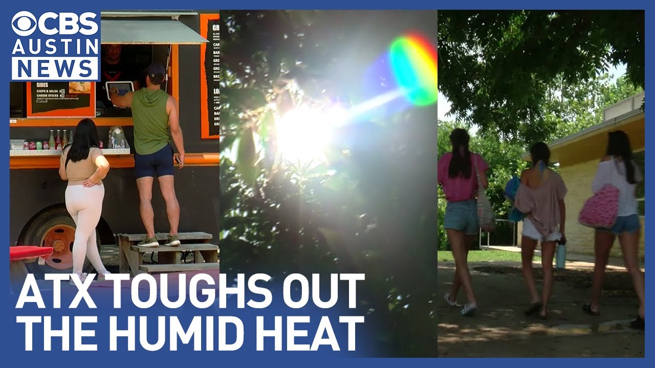 Austinites tough out the heat, humidity