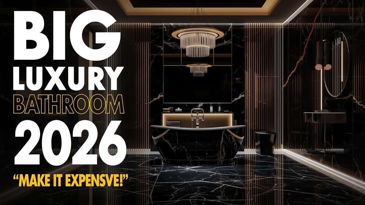 Ultra Modern Bathroom Ideas 2026 ✨ | Make Your Bathroom Look Expensive