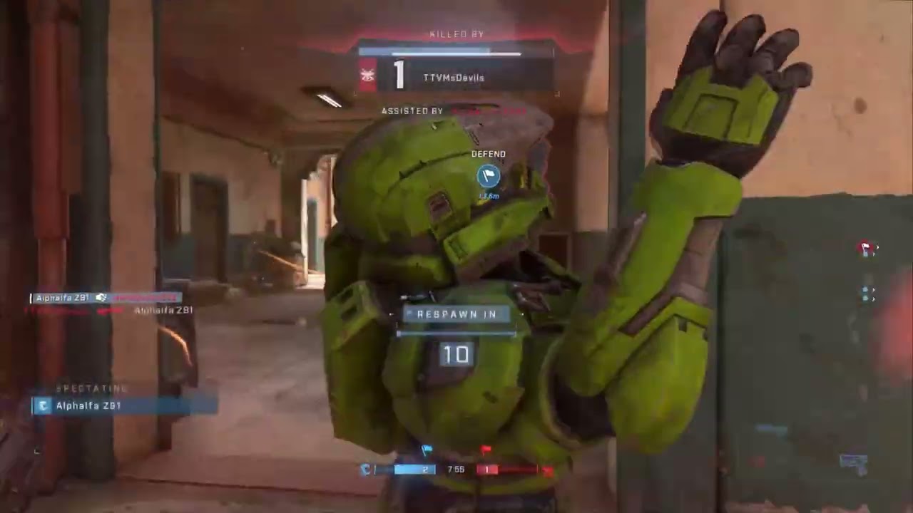 Halo Infinite - Capture The Flag on Bazaar (1080p60)