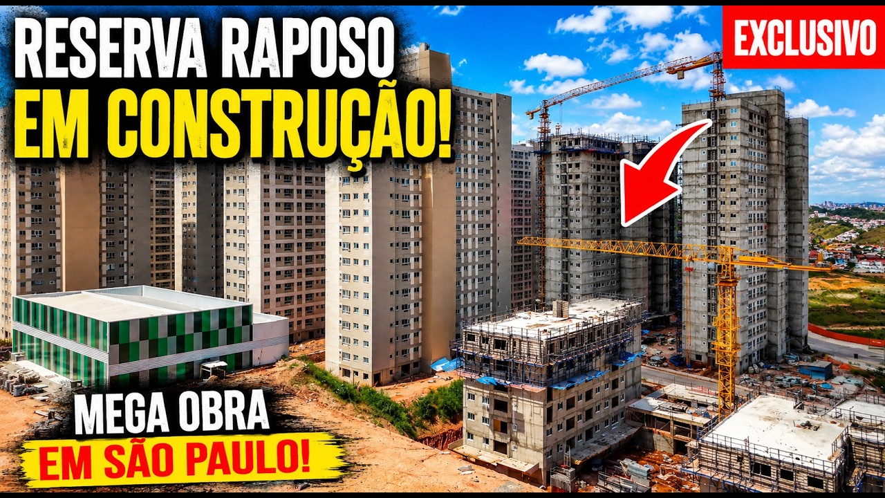 Reserva Raposo: O Maior Condomínio da América Latina Visto por Drone | Urbanismo e Habitação em SP