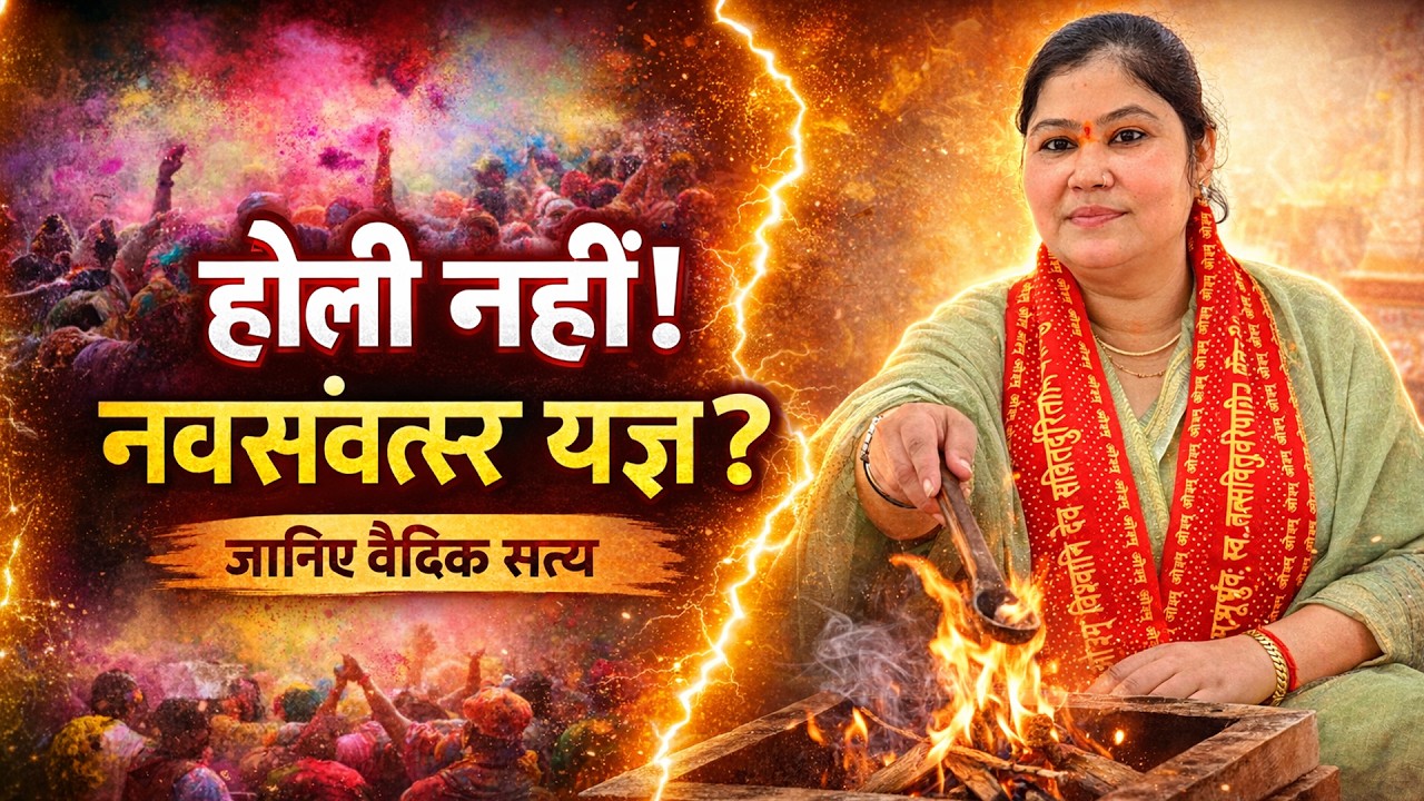 होली नहीं, ‘नवसंवत्सर यज्ञ’? जानिए वैदिक सत्य