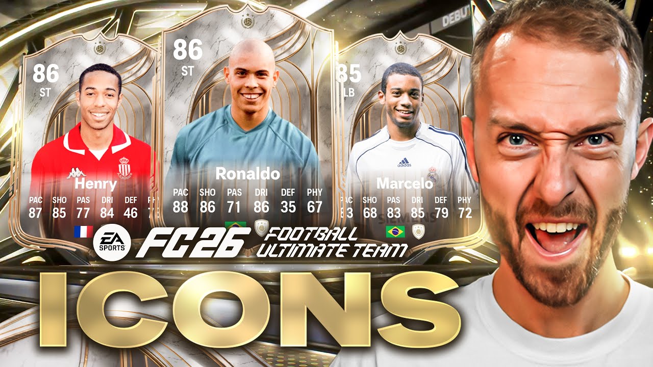 The FIRST ICON Packs of FC 26!