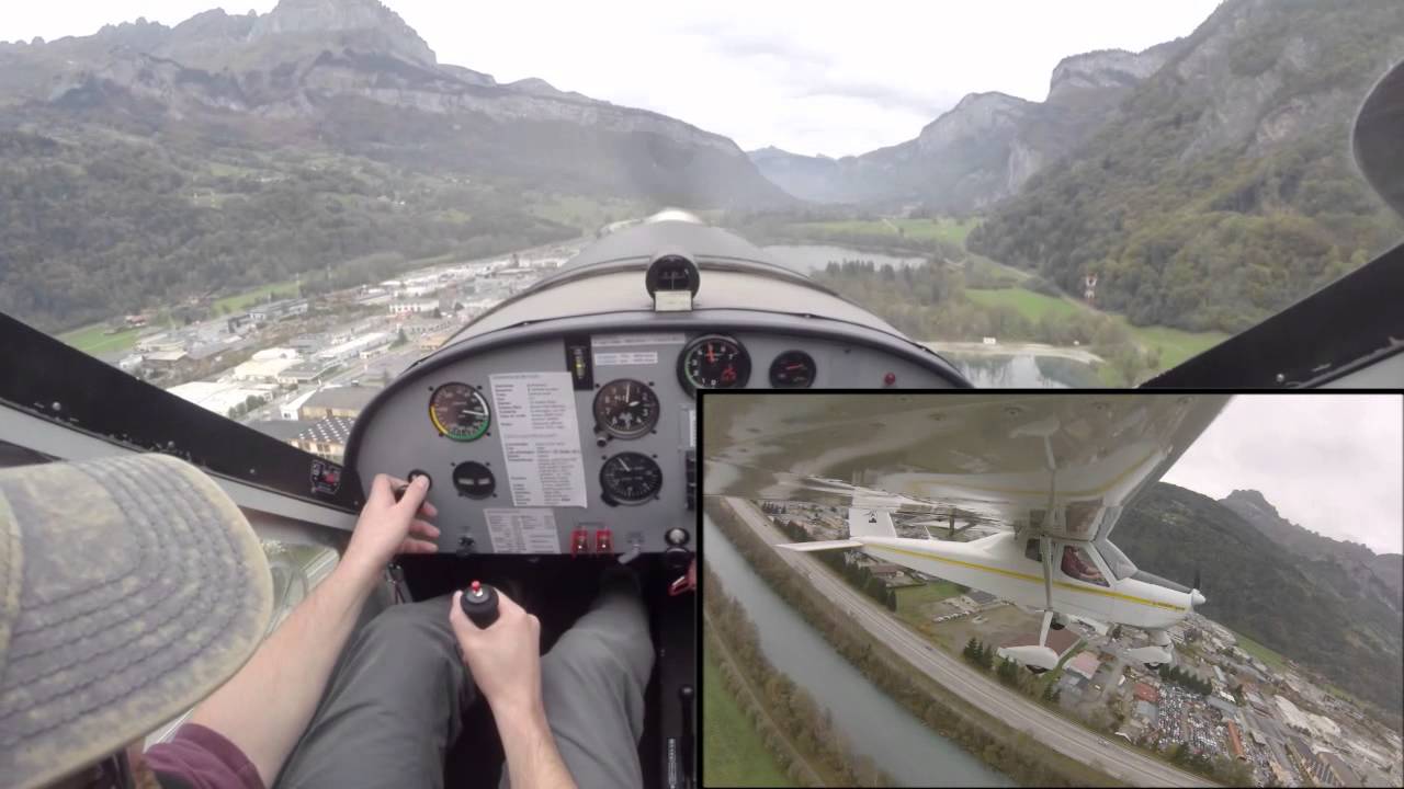 Lâcher (1er vol solo) ULM - Tecnam P92
