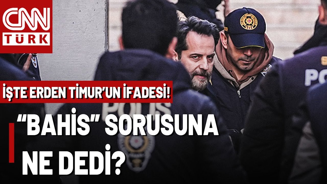 SON DAKİKA🚨Erden Timur'un İfadesi CNN T&Uuml;RK'te! 24 Daire Satışına Ne Dedi?