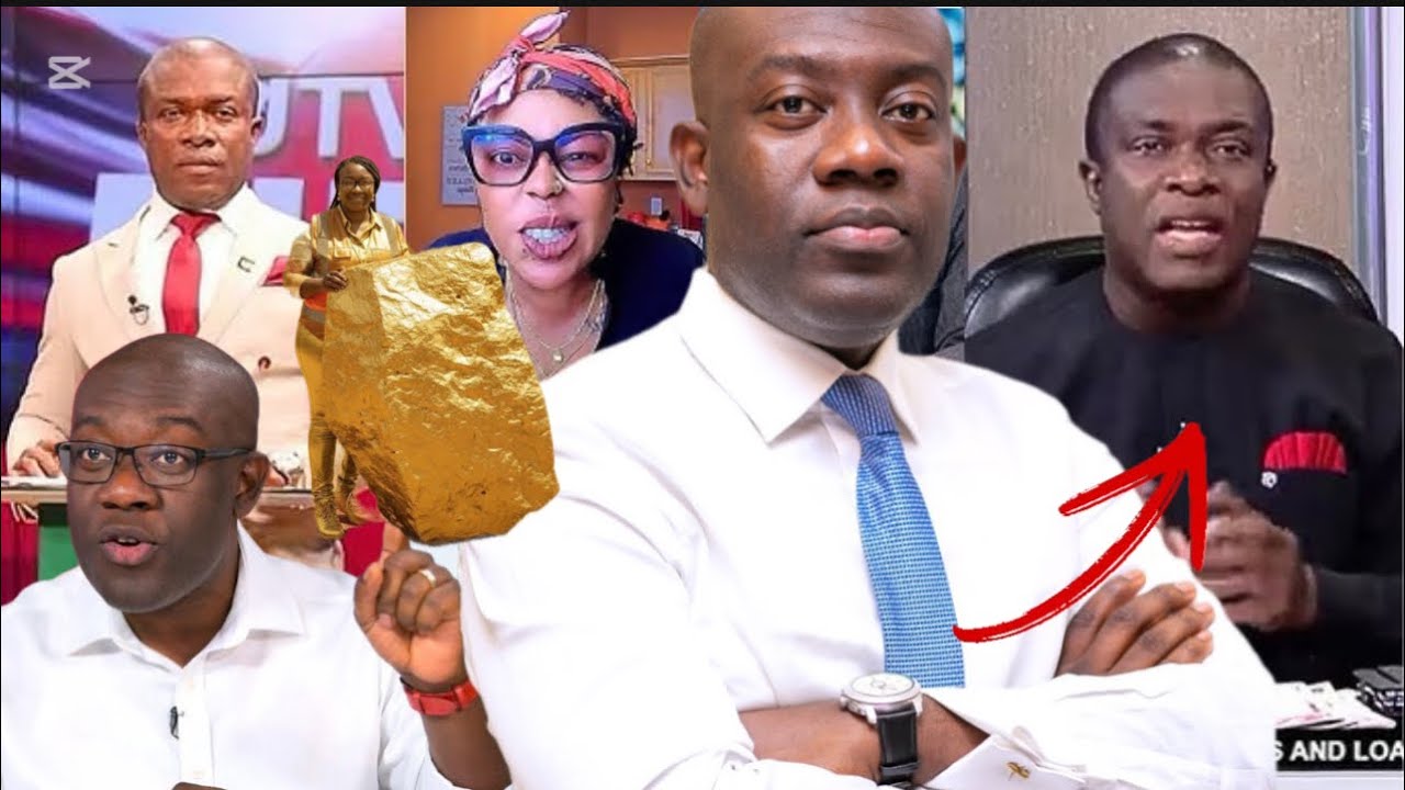 AY3ka Oppong Nkrumah disgraced Agya Kwabena of UTV on the $214 million GoldBod losses.Vey shameful