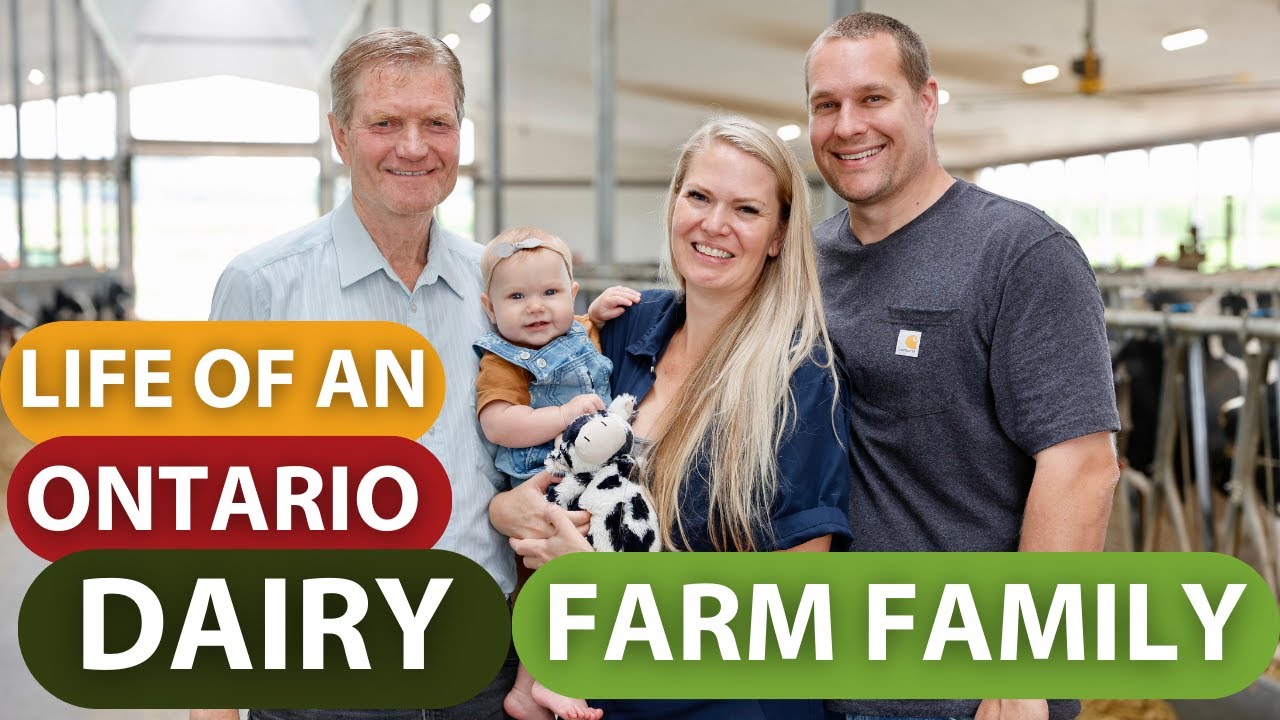 LIFE OF AN ONTARIO DAIRY FARM FAMILY