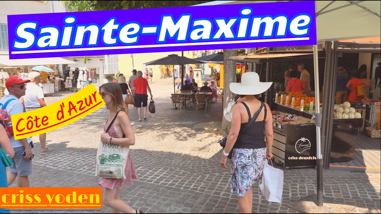 Sainte-Maxime ; Au Hasard Des Petites Rues ; Visite ; Var ; Le Sud ; Provence ; Côte d'Azur ; France