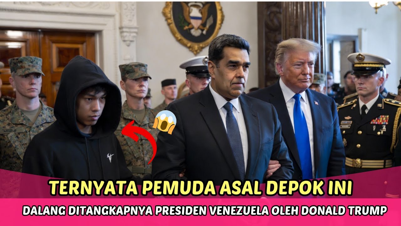 GEGER‼️TERNYATA PEMUDA ASAL DEPOK INI YANG MENYEBABKAN PRESIDEN VENEZUELA DITANGKAP