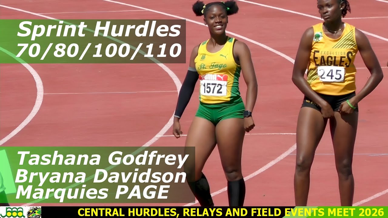 Tashana Godfrey, Bryana Davidson, Page & Jibbison Blaze Fastest Times in Sprint Hurdle Heats