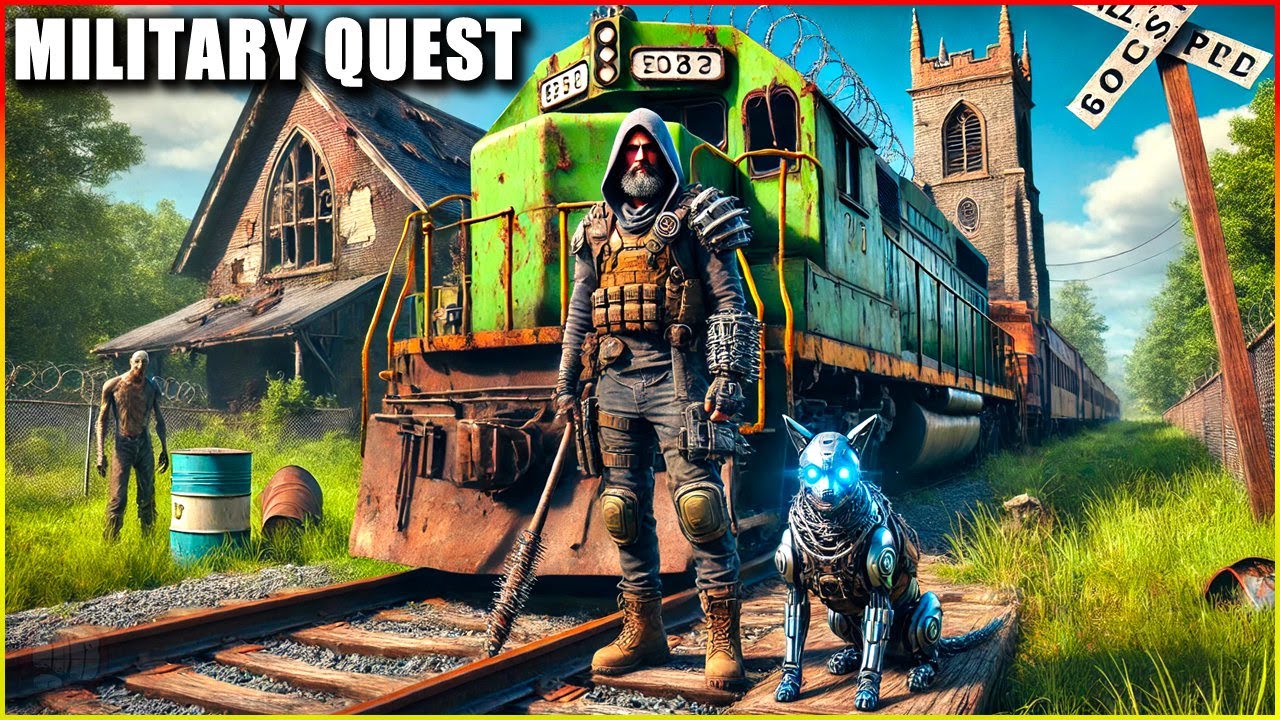 Military Quest in This NEW Big Update! Post-Apocalyptic Survival Game - Zompiercer [E29]