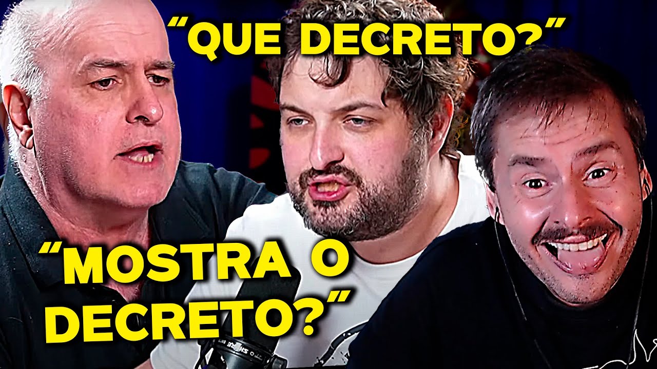RUBÃO E PAULO KOGOS SAEM DO CONTROLE EM DEBATE