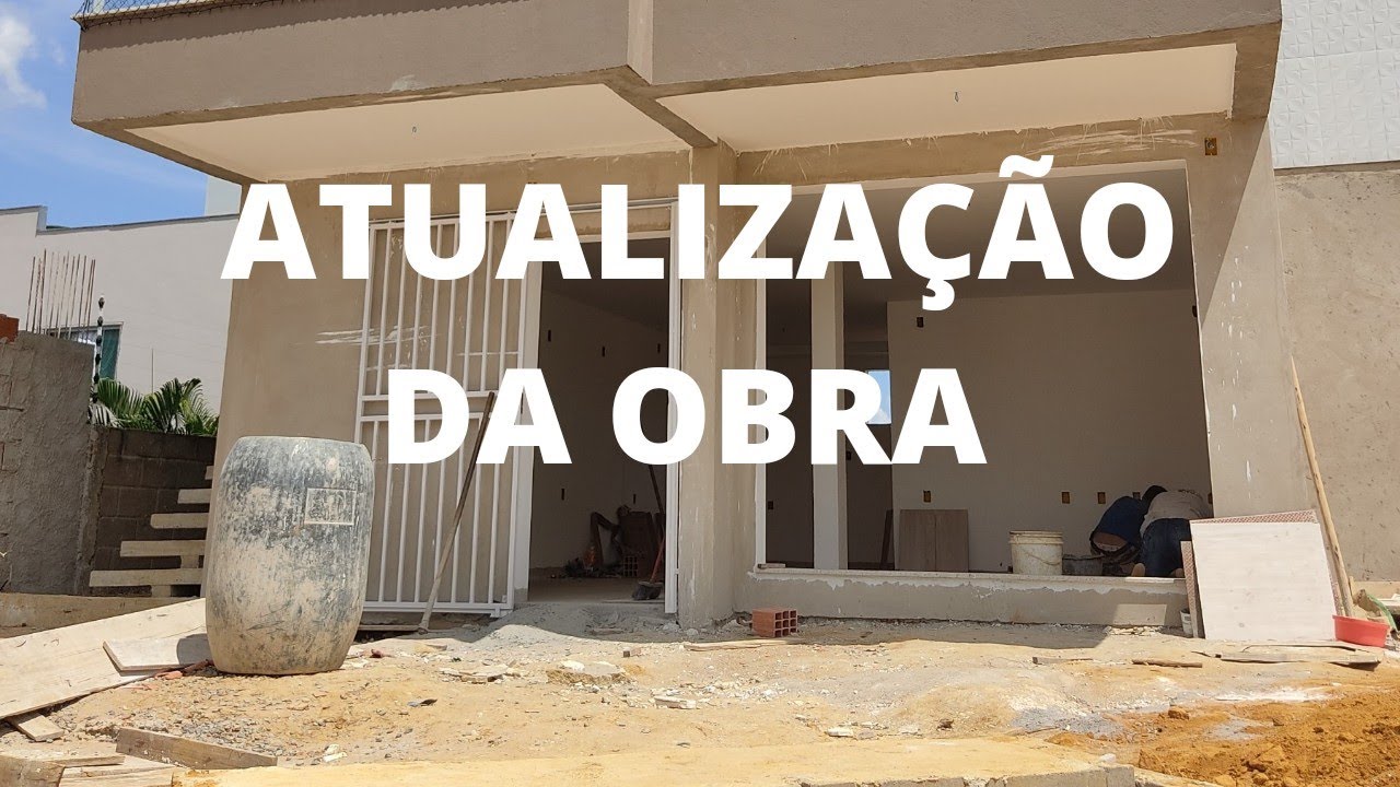 Atualiza&ccedil;&atilde;o da obra da loja. ( v&iacute;deo postado com um pouco de atraso)