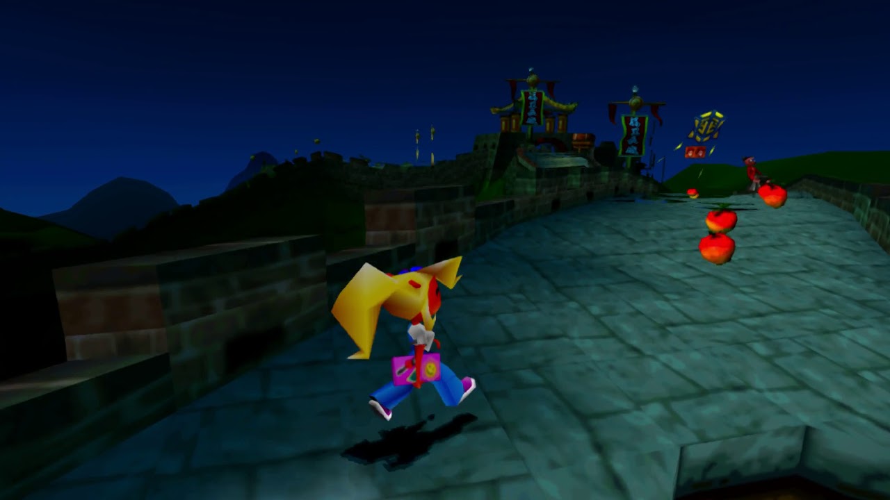 Crash Bandicoot 3 Midnight run without pura  -- thanks for 50k views --