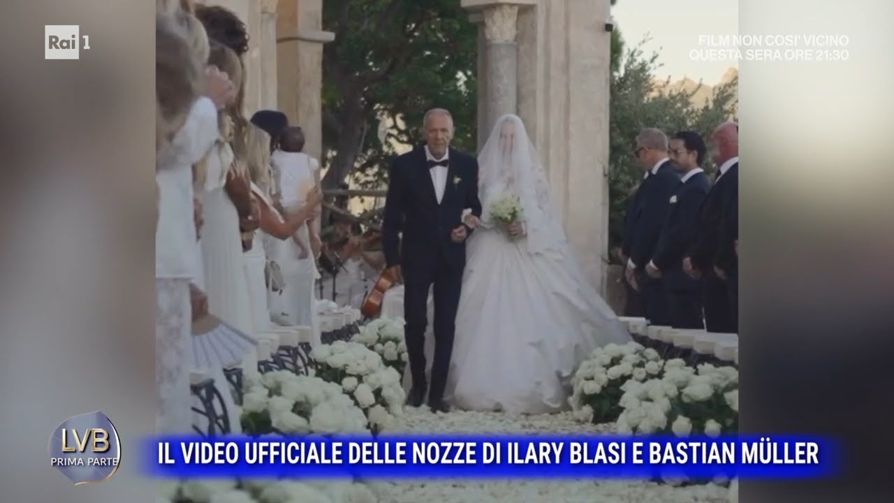 Il video delle nozze di Ilary Blasi - La volta buona 16/09/2026
