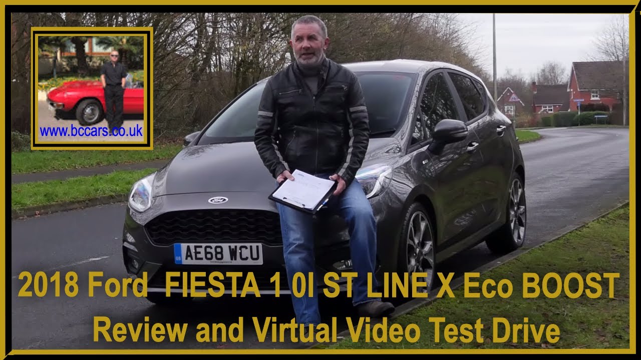 2018 Ford  FIESTA 1 0I ST LINE X Eco BOOST | Review and Test Drive