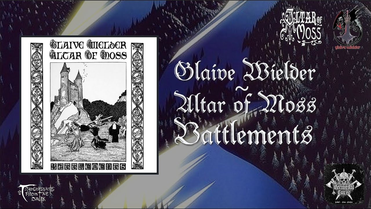 Glaive Wielder / Altar Of Moss - Battlements (split, 2026) medieval dungeon synth