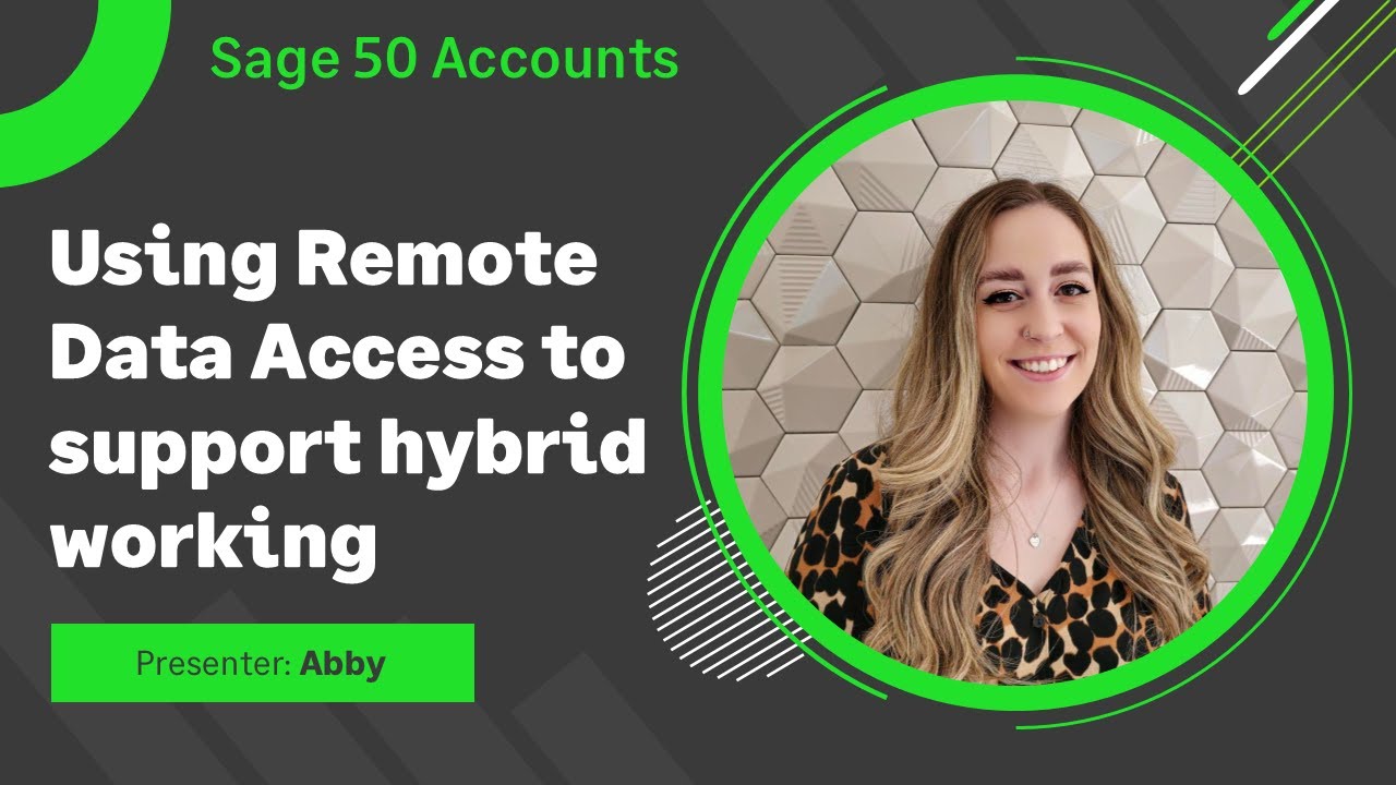 Sage 50 Accounts (UK) - Remote Data Access
