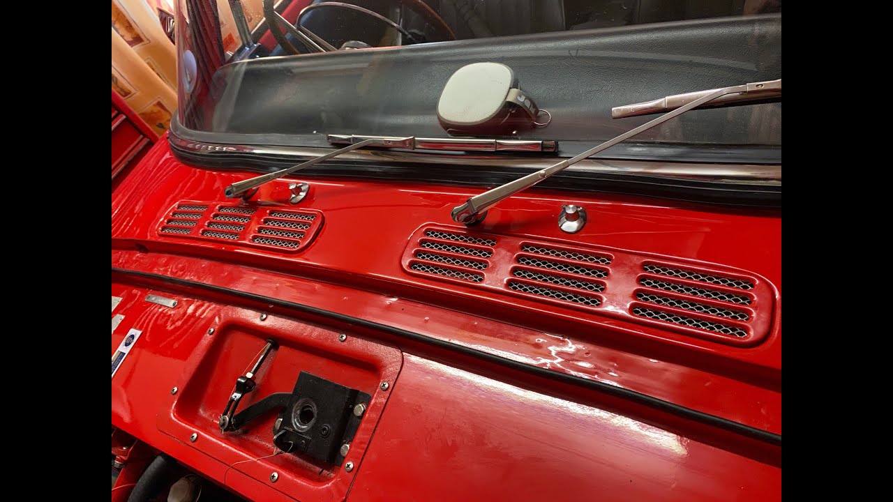 Sunbeam Alpine Series V: Reducing the water leaks.