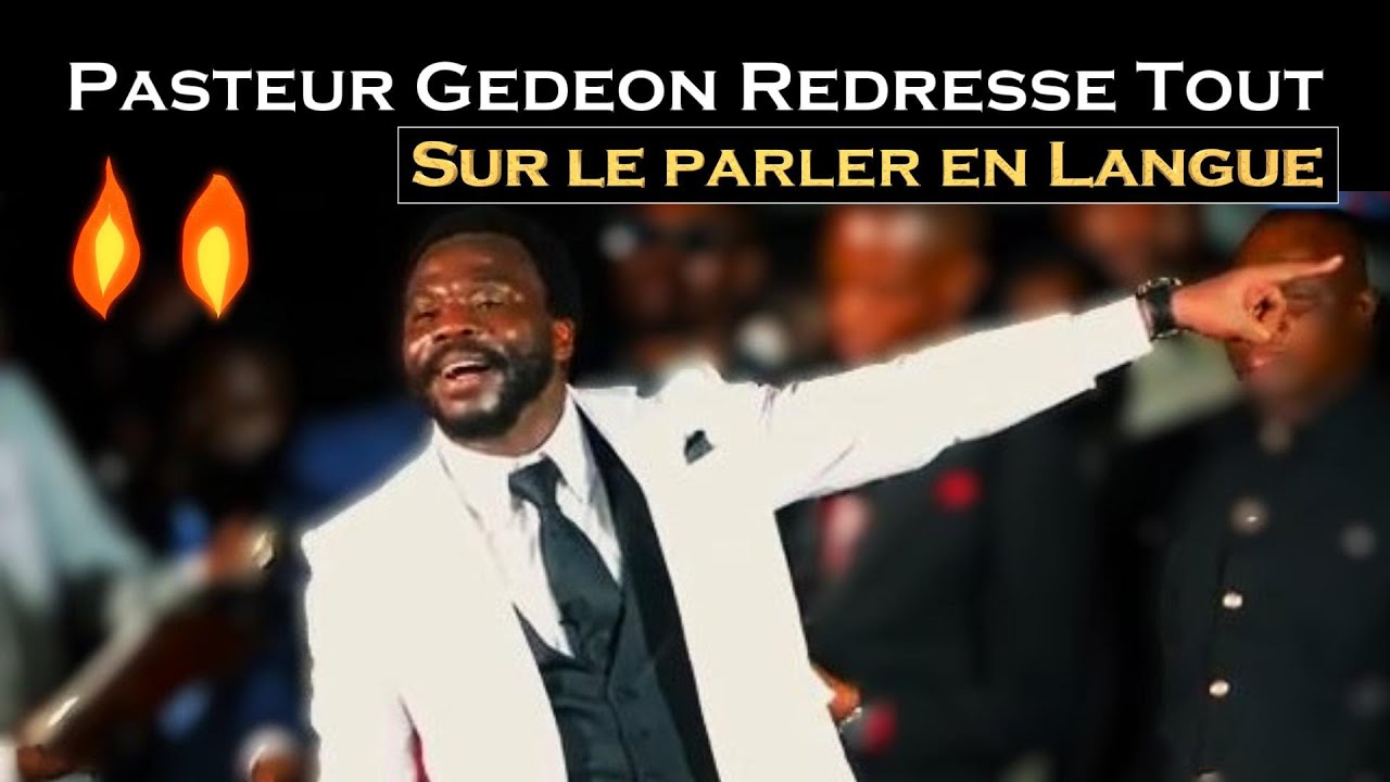 Pasteur Gédéon sur Le Vrai Parler en Langue #gedeon #bible #jesus