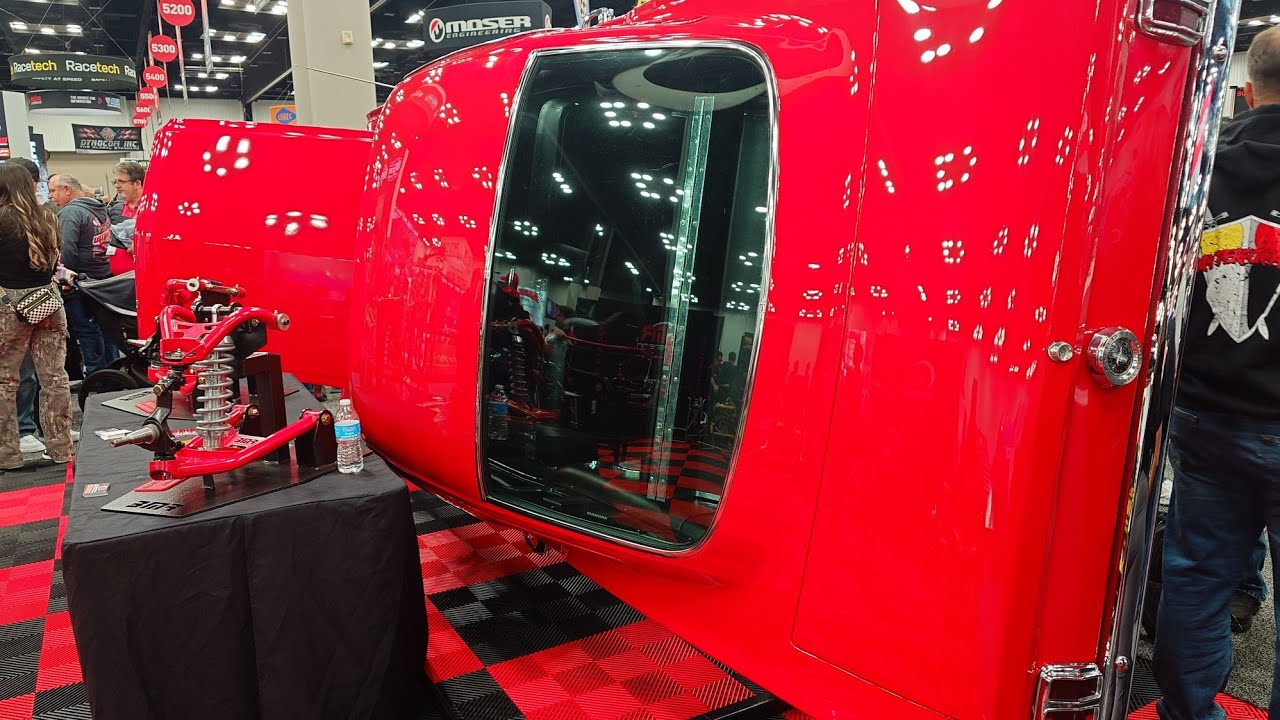 PRISHOW 2025. Демонстрация подвески BMR Mustang.