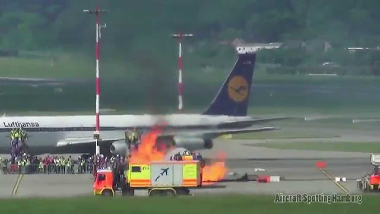 ✈ AIRCRAFT ACCIDENT EXERCISE @ Hamburg Airport