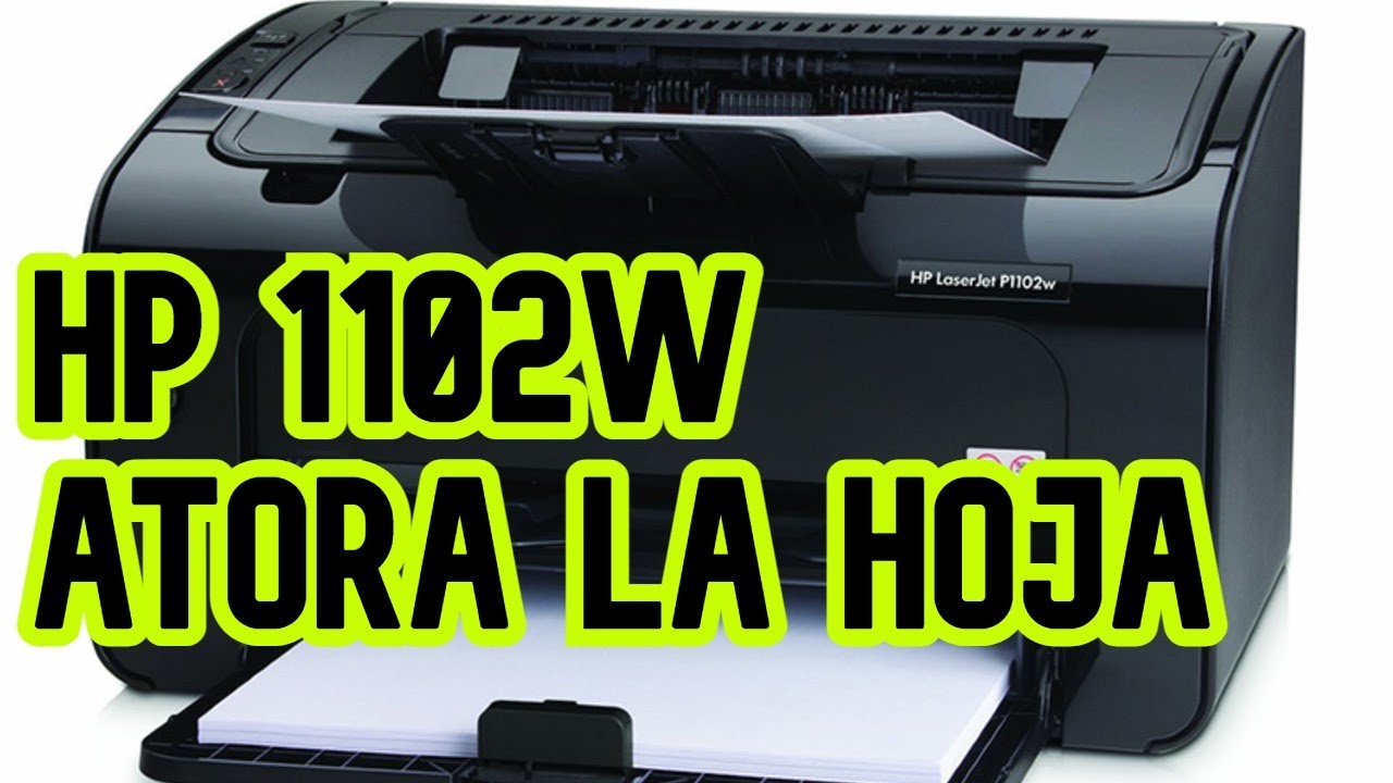 hp 1102 atora la hoja