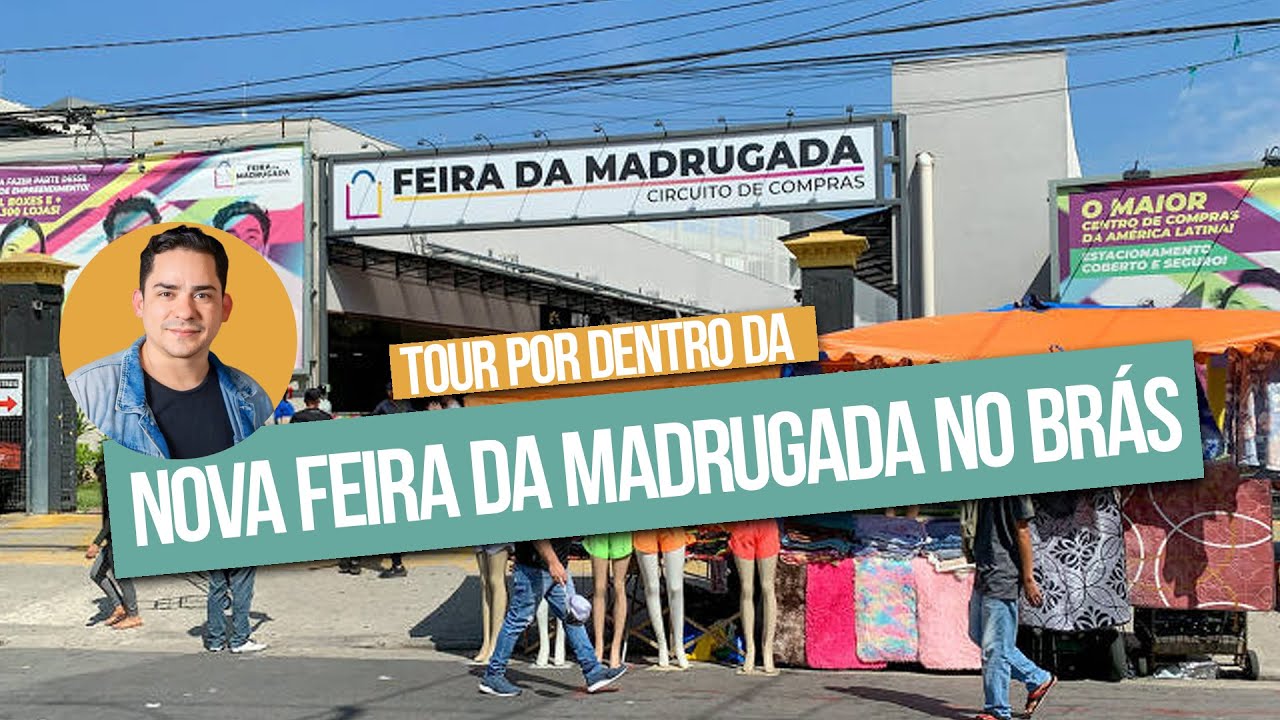 Fui conhecer o Shopping Circuito de Compras na Feirinha da Madrugada do Brás | 2025