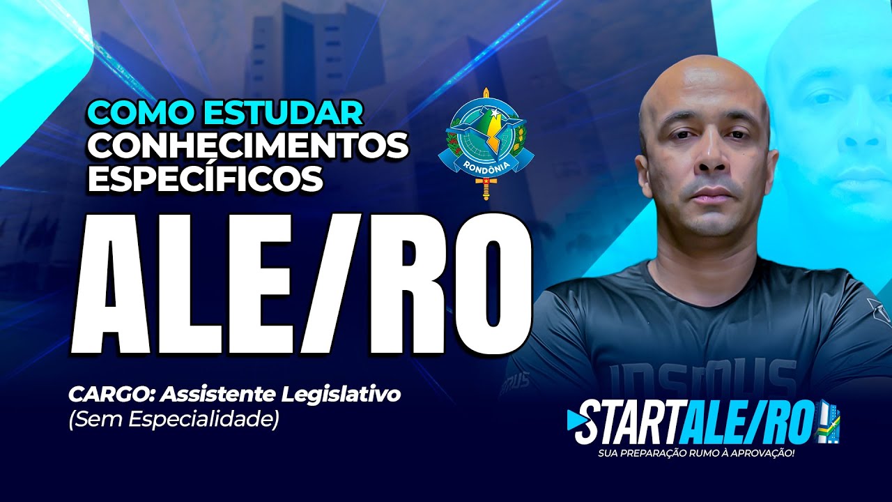CONHECIMENTOS ESPECÍFICOS - Prof. Veimison Freire - Start ALE/RO - SEMANA ABERTA - Insanus Concursos