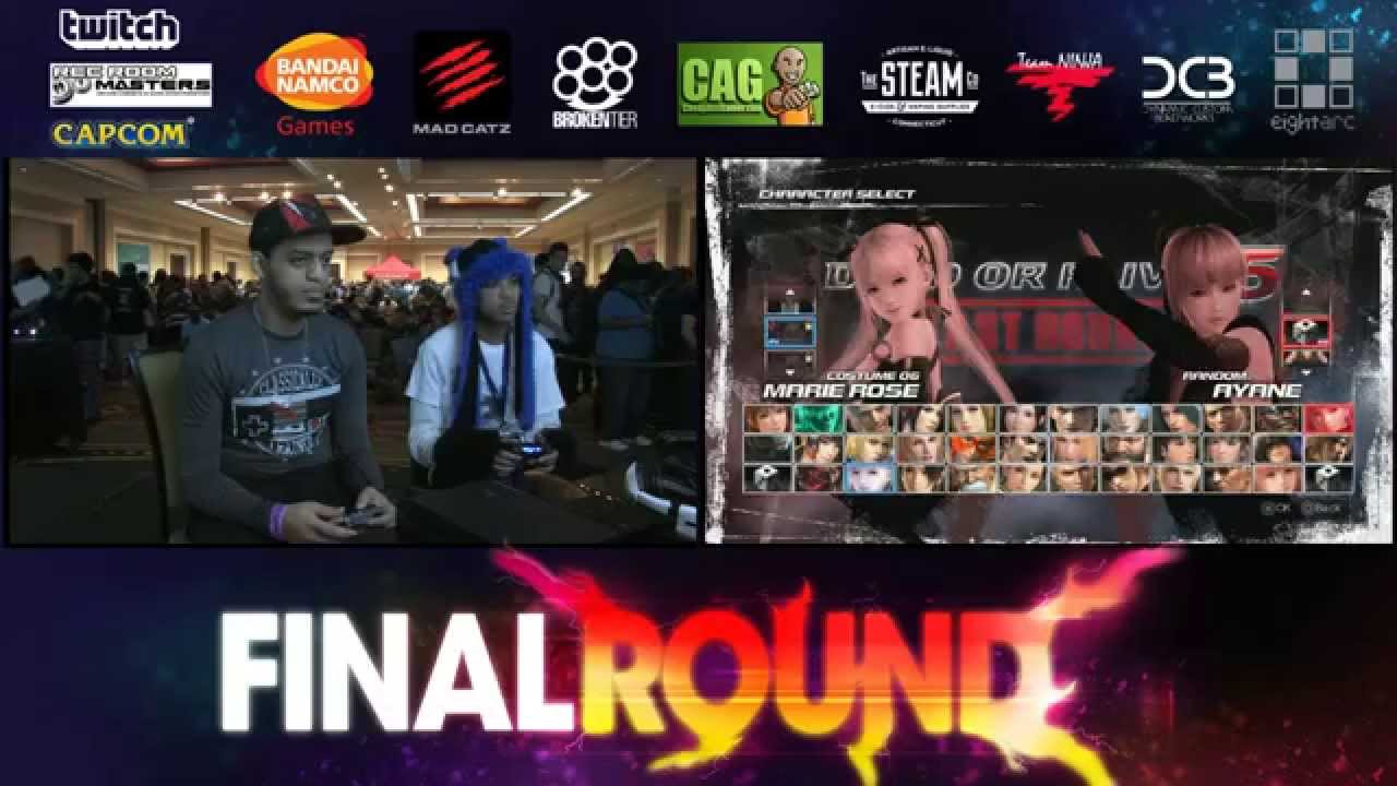 Final Round 18 - DOA5LR Pools - SonicFox (Marie Rose) vs RipTheJacker (Ayane)