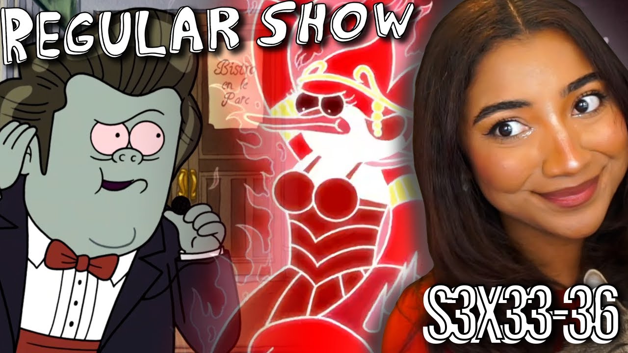 FANCY MUCSLE MAN + READING DIARIES | Regular Show - S3x33-36 *Reaction/Commentary*