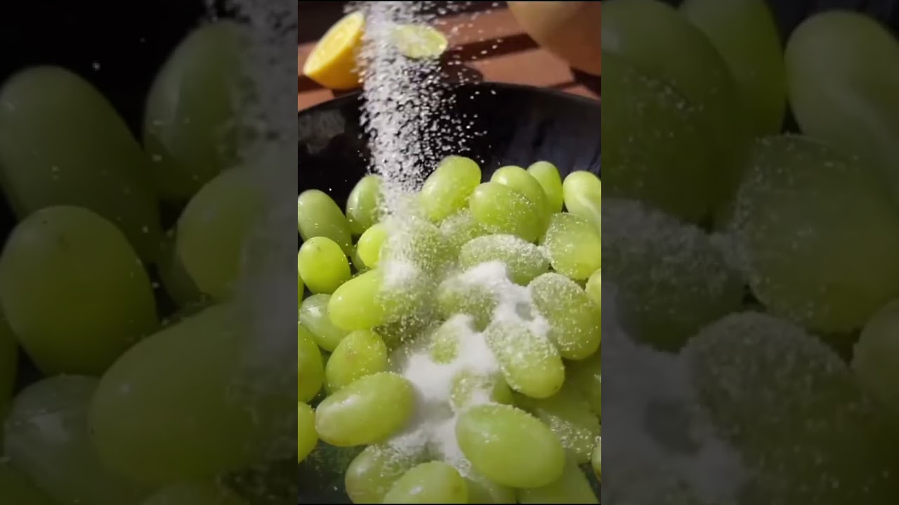 Receta de uvas🍇🌿🍴#uvas#viralvideo#shortsvideo#fyp#recetas