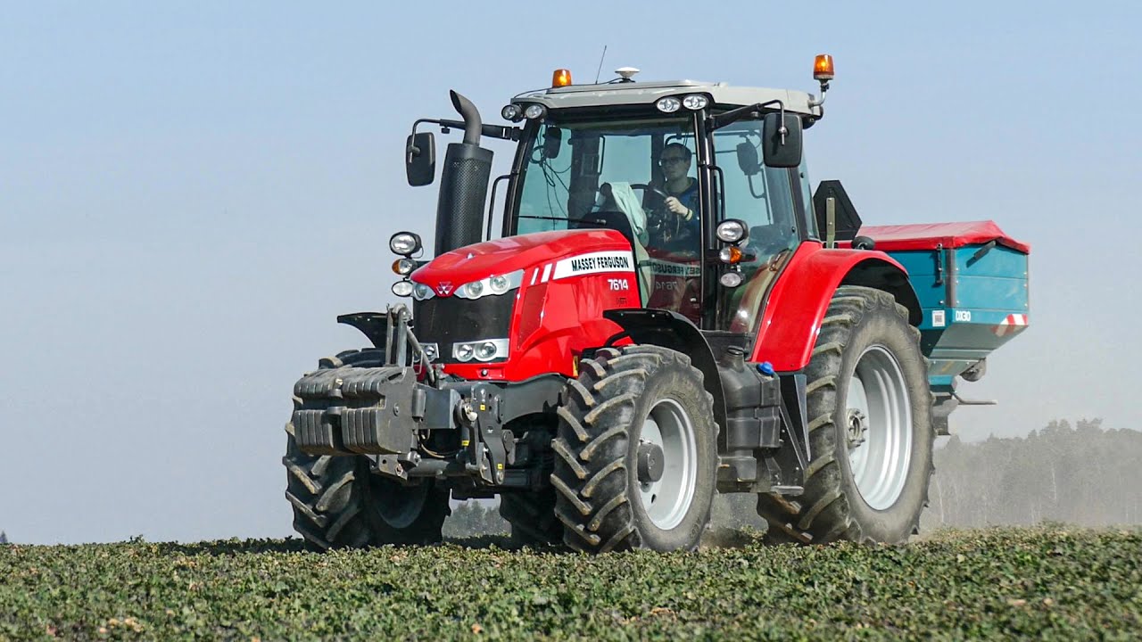 ☆Nawozy 2022☆II Dawka Azotu na Rzepak☆Massey Ferguson 7614☆JCB 531-70☆Sulky DX30